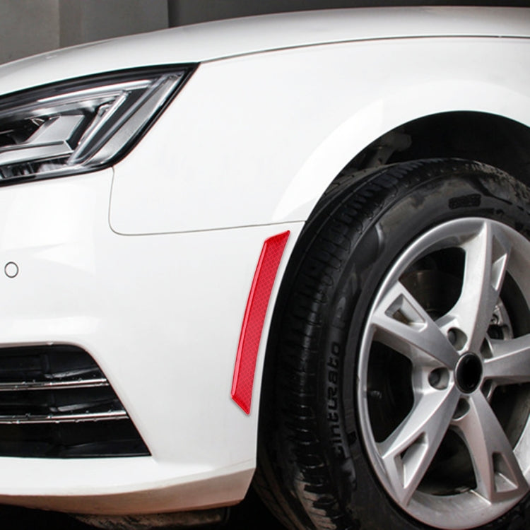 2 PCS Car-Styling Wheel Eyebrow Decorative Sticker Decorative Strip