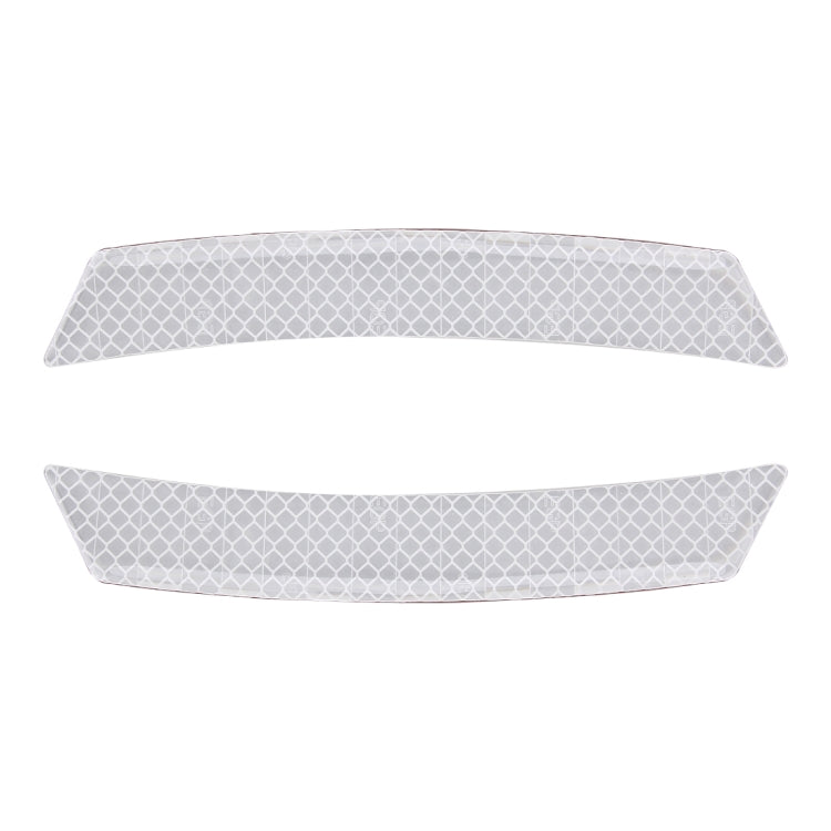 2 PCS Car-Styling Wheel Eyebrow Decorative Sticker Decorative Strip