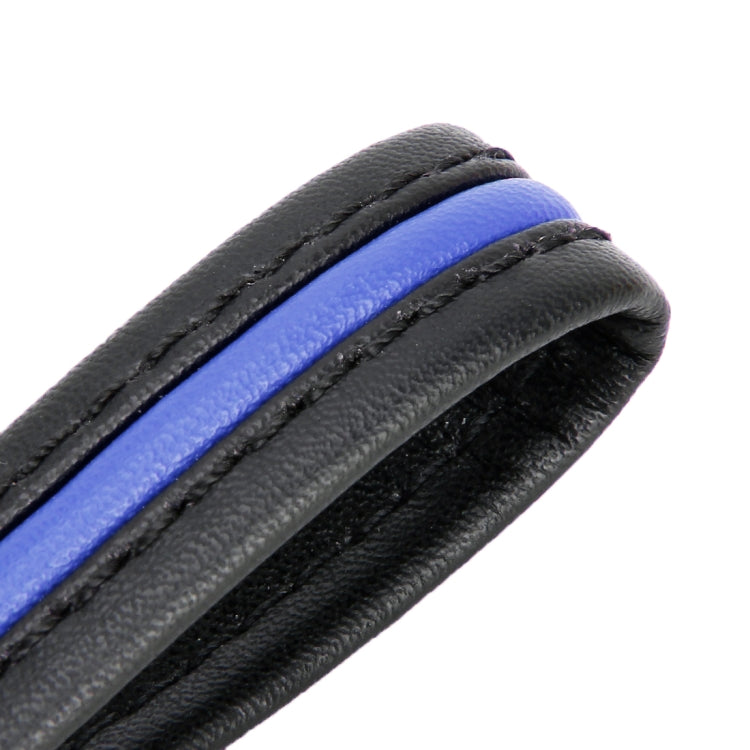 Leather Strap + Metal Buckle Keychain Simple Style Key Ring