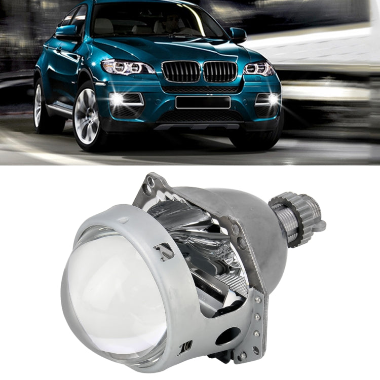 IPHCAR Hella 5 DC12V 35W 5500K 3.0 inch Non-destructive Installation Bi-Xenon Projector Lens Light with Special Light Bulb for Left Driving