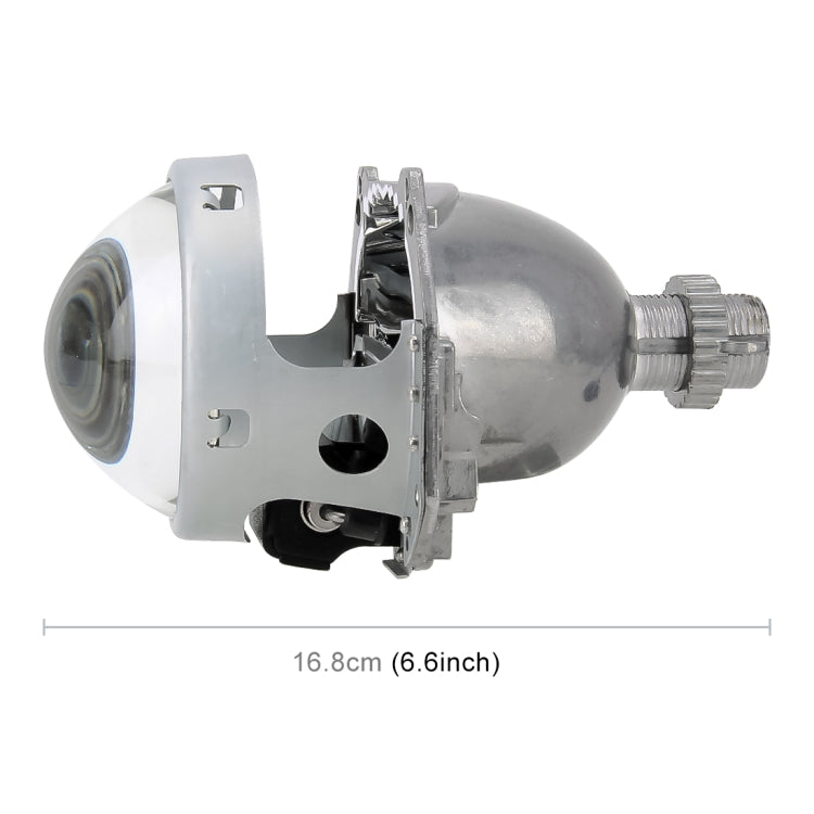 IPHCAR Hella 5 DC12V 35W 5500K 3.0 inch Non-destructive Installation Bi-Xenon Projector Lens Light with Special Light Bulb for Left Driving