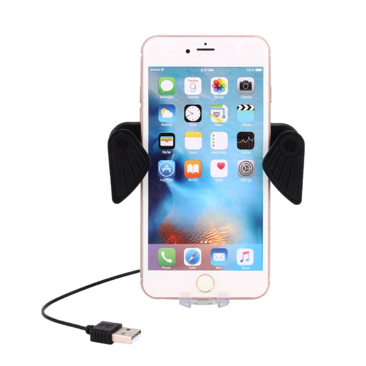 Universal Car Wireless Charger Air Vent Mount Phone Holder Stand, For iPhone, Galaxy, Sony, Lenovo, HTC, Huawei and other Smartphones(Width: 4.2-8.0cm)