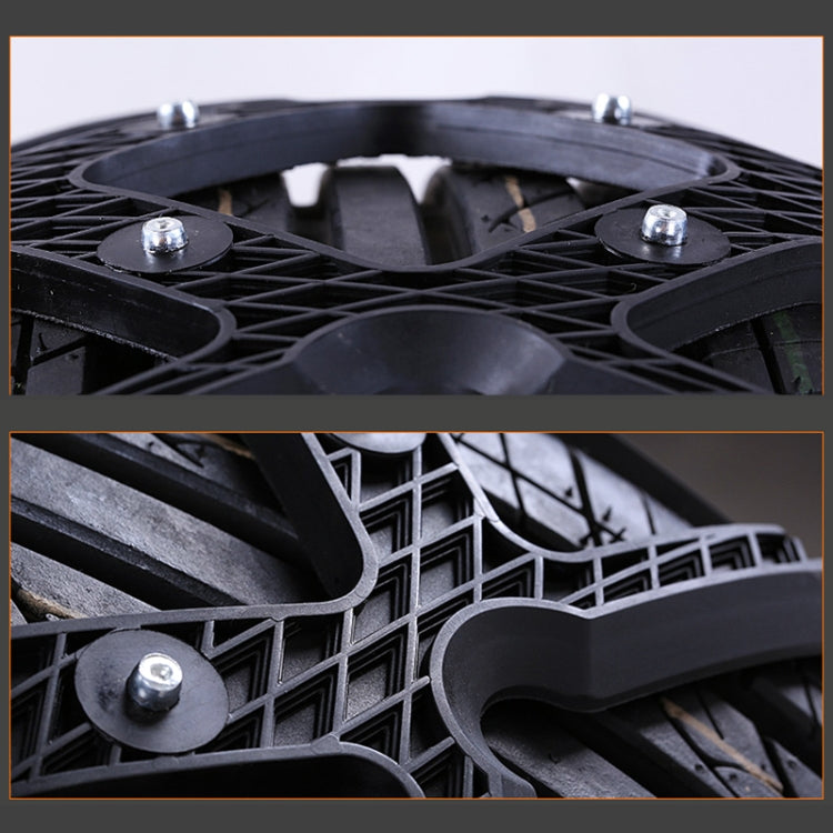 6 PCS Car Tire Emergency Cross Anti-skid Chains Tyre Anti-slip Chains (Small Size)