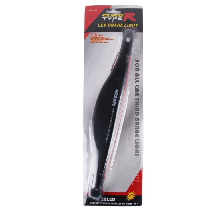 HS-660782 5W 28 LEDs Car Third Brake Light, DC 12V Cable Length: 60cm(Red Light)