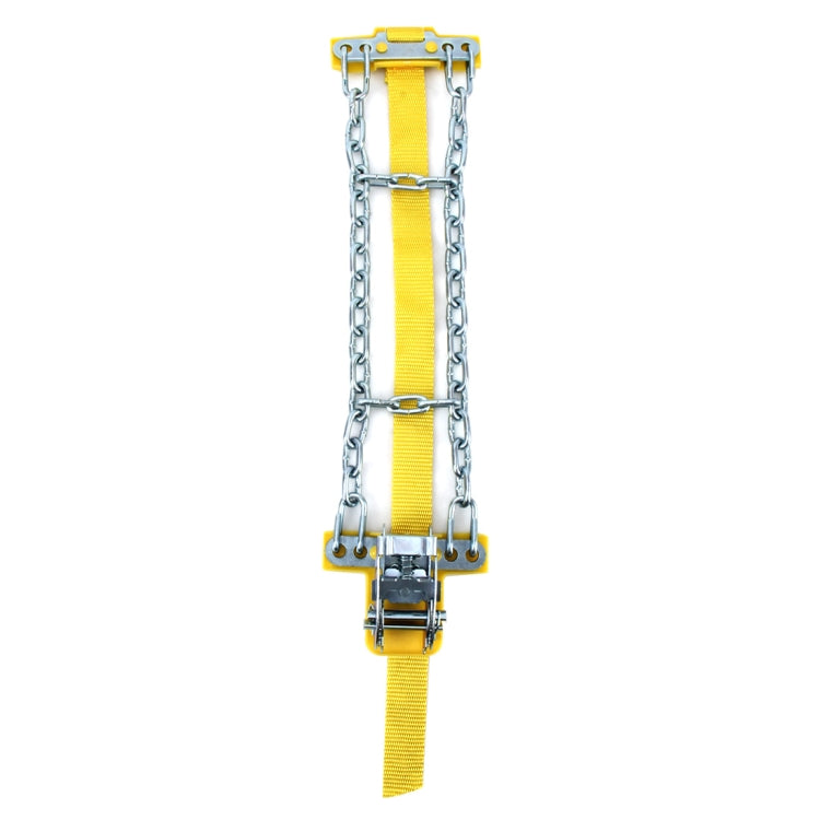 10 PCS Winter Car Snow Tire Anti-skid Chains Tyre Anti-slip Chains Metal Chains Gloves Snow Shovel Set for Family Car