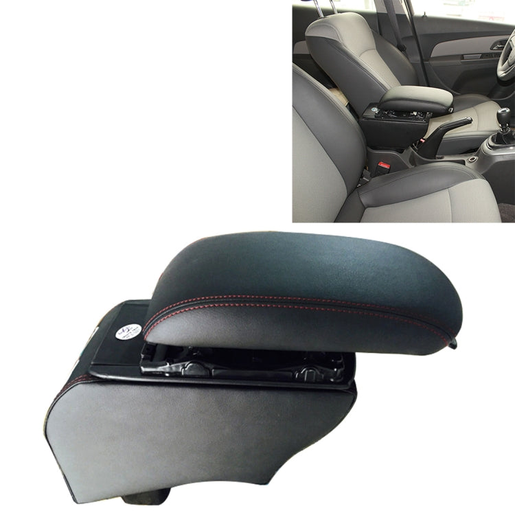Car ABS Leather Wrapped Armrest Box with Fast Charge USB Holes and Cables for 2015 Honda City