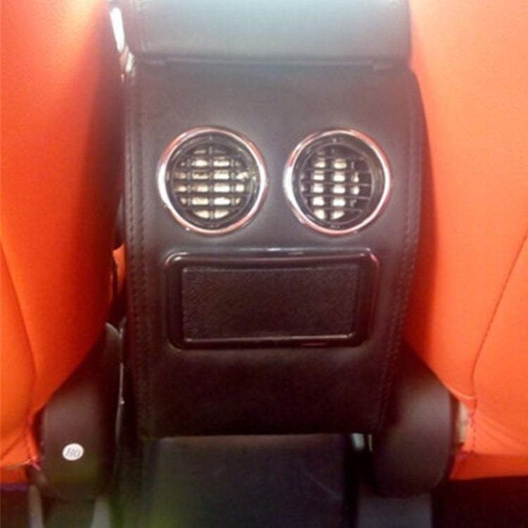 Car ABS Leather Wrapped Armrest Box with Fast Charge USB Holes and Cables for 2015 Honda City