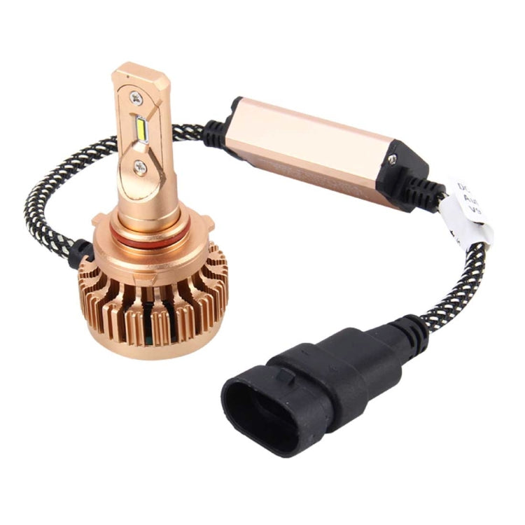 2 PCS 9005/HB3 25W 2000LM 6000K Pure White High Power LED Headlight Bulb Conversion Kit, DC 12-24V