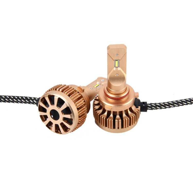 2 PCS 9005/HB3 25W 2000LM 6000K Pure White High Power LED Headlight Bulb Conversion Kit, DC 12-24V