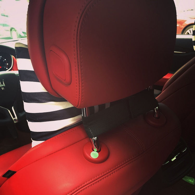 Classical Stripe Bowknot Style Breathable Car Headrest Neck Pillow, Size: 23*30cm