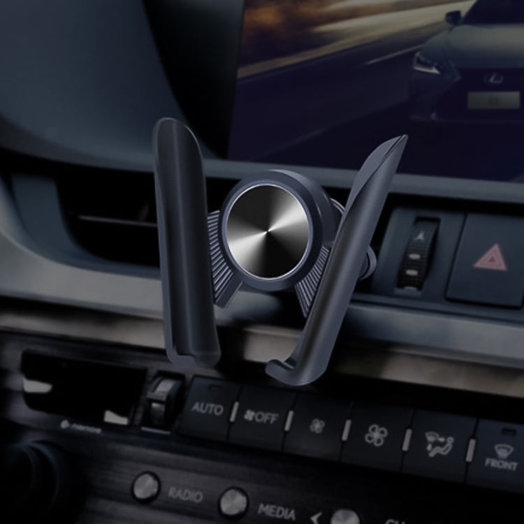 Universal Car Air Vent Mount Phone Holder Stand, Clip Width: 6-8.5cm, For iPhone, Galaxy, Sony, Lenovo, HTC, Huawei and other Smartphones
