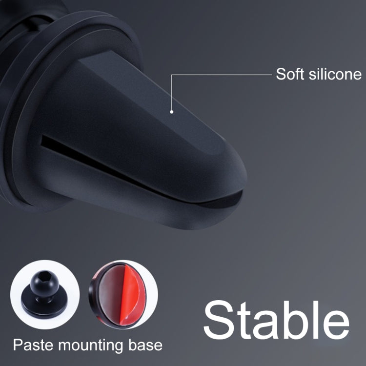 Universal Car Air Vent Mount Phone Holder Stand, Clip Width: 6-8.5cm, For iPhone, Galaxy, Sony, Lenovo, HTC, Huawei and other Smartphones
