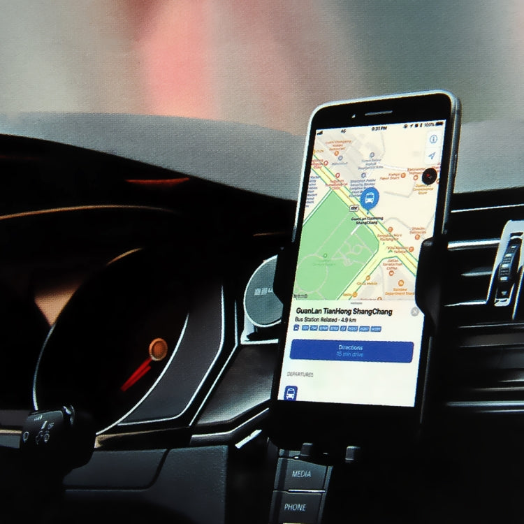 Universal Car Wireless Charger Air Vent Mount Phone Holder Stand, For iPhone, Galaxy, Sony, Lenovo, HTC, Huawei and other Smartphones (Width: 6-8.5cm)