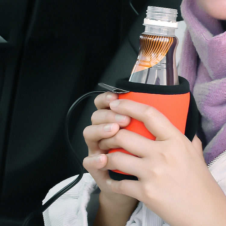 Portable DC 12V-24V Car Bottle Cover USB Heater for Baby Kids Travel Food Milk Water Bottle