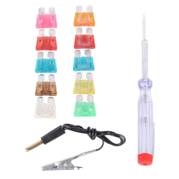 10PCS 3Amp 5Amp 7.5Amp 10Amp 15Amp 20Amp Add-a-circuit Fuse Tap Adapter Blade Fuse Holder With Tester Set