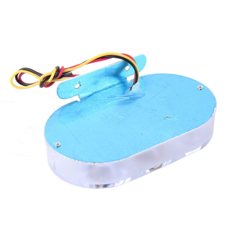 HAO YUAN HY-1539 DC 12V 5W 6LEDs Car Flash Lamp (Blue Light + Green Light + Red Light)