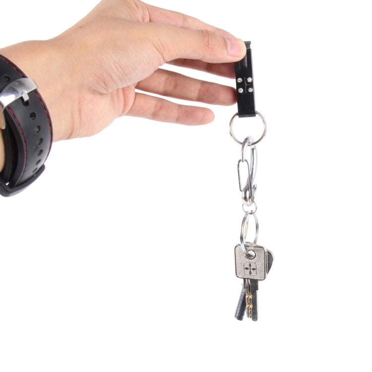 YI-216 Car Anti-Static Key Ring Holder with Four Diamond