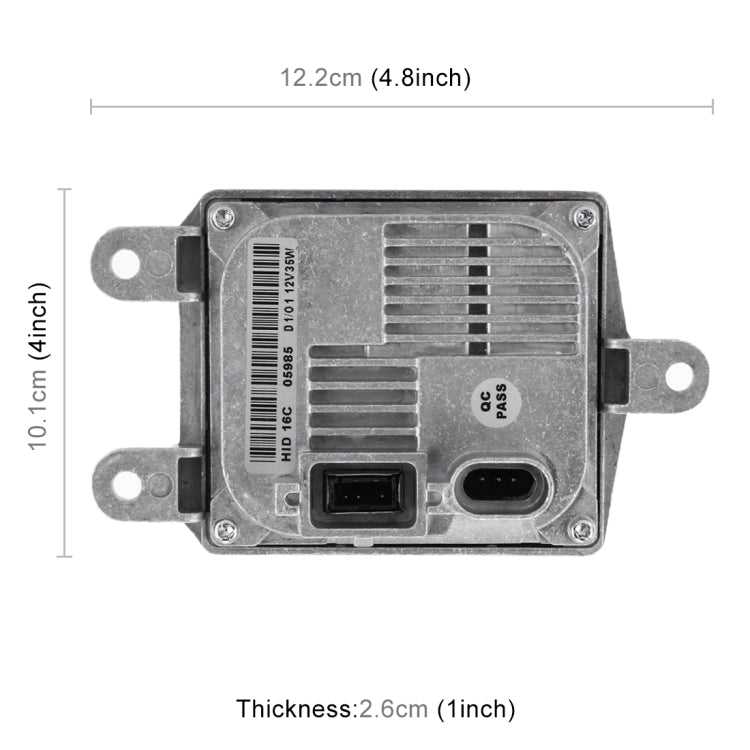 IPHCAR Car Auto Universal 35W DC12V Replacement Slim Quick Start HID Xenon Bulbs Lamp Ballast for D1S-D1R/D3S-D3R