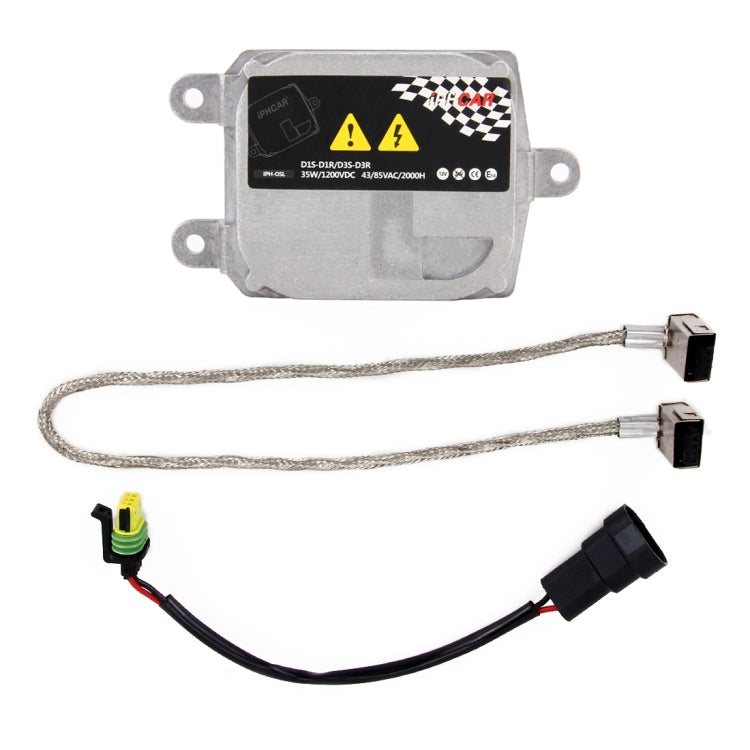 IPHCAR Car Auto Universal 35W DC12V Replacement Slim Quick Start HID Xenon Bulbs Lamp Ballast for D1S-D1R/D3S-D3R