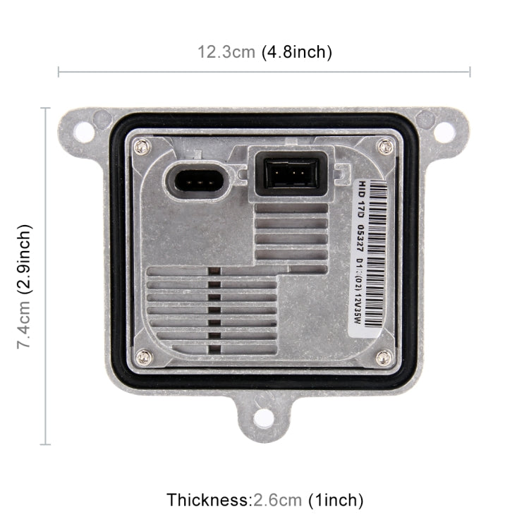 IPHCAR Car Auto Universal 35W DC12V Replacement Slim Quick Start HID Lamp Ballast for D1S-D1R/D3S-D3R