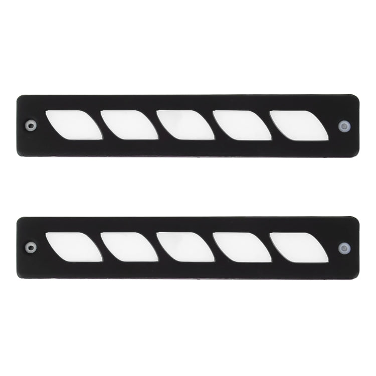 2 PCS DC 12V 7.4W Diamond Shape LED Daytime Running Lights Lamp COB LEDs