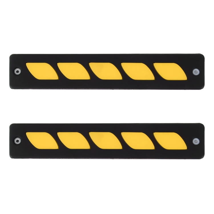 2 PCS DC 12V 7.4W Diamond Shape LED Daytime Running Lights Lamp COB LEDs