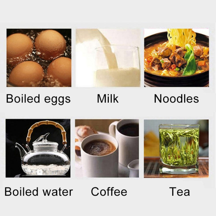 DC 12V Stainless Steel Car Electric Kettle Heated Mug Heating Cup with Charger Cigarette Lighter for Car, Capacity: 1000ML