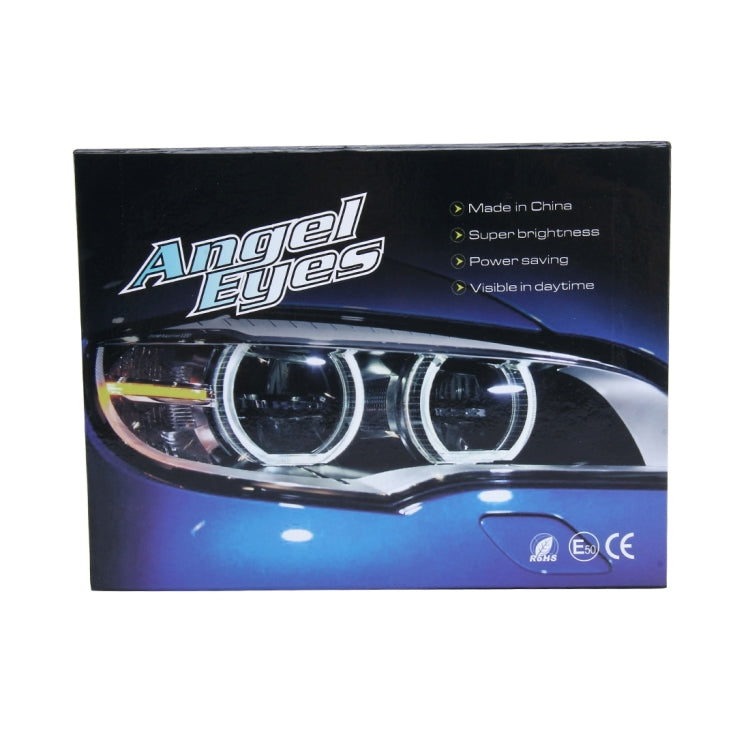 4 PCS Auto F30 Angel Eye Light for BMW, DC 12V(White Light)