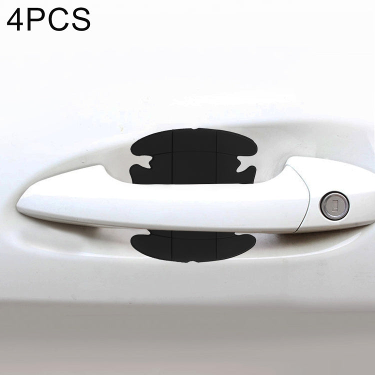 4 PCS Car-Styling Car Door Handle Scratches Resistant Sticker