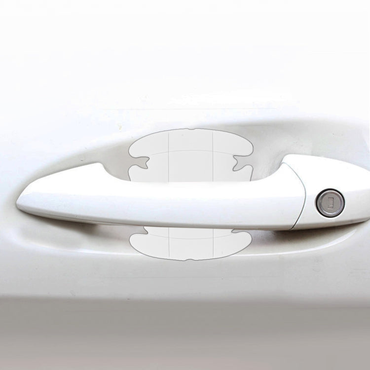 4 PCS Car-Styling Car Door Handle Scratches Resistant Sticker
