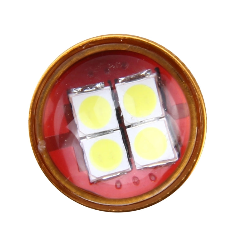 H6M/P15D 15W 1300 LM 6500K Motorcycle Headlight with 28 SMD-3030-LED Lamps, DC 12V(White Light)