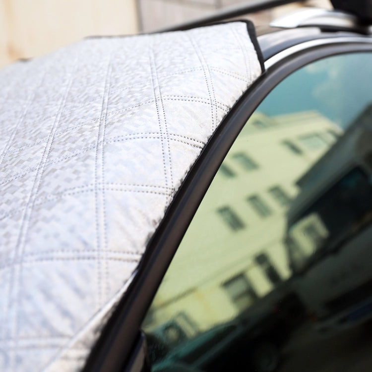 Car Auto Magnetic Aluminum Film Sunshine Frost Snow Protect Windshield Cover