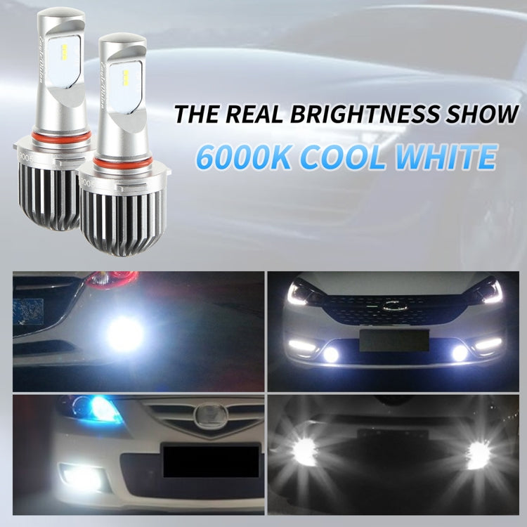 EV10LED-CSP 2 PCS 9005 / HB3 DC 9-30V 9.5W 6000K 900LM Highlight Fog Light Xenon White