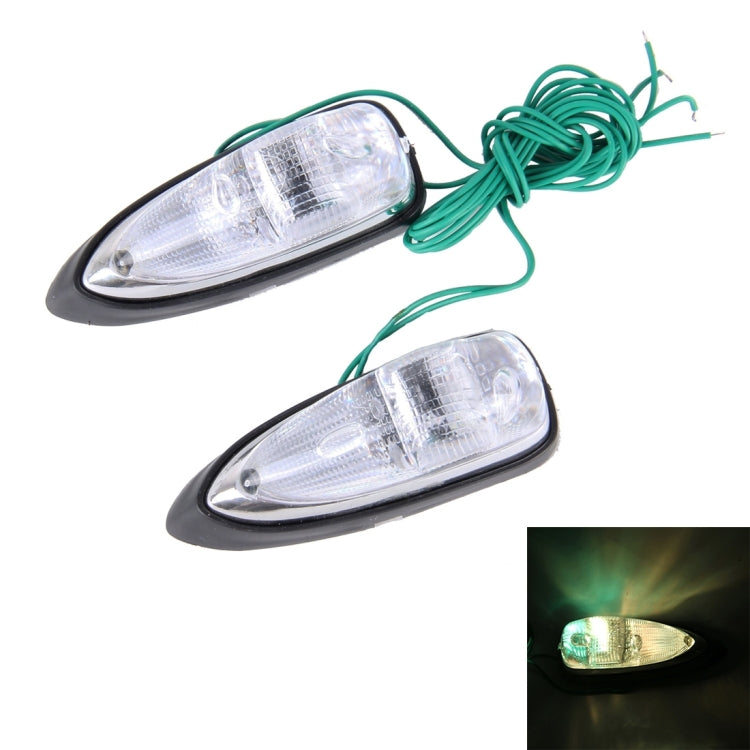 2PCS CEDAR 2W Clearance Light, DC 12V(Warm White)