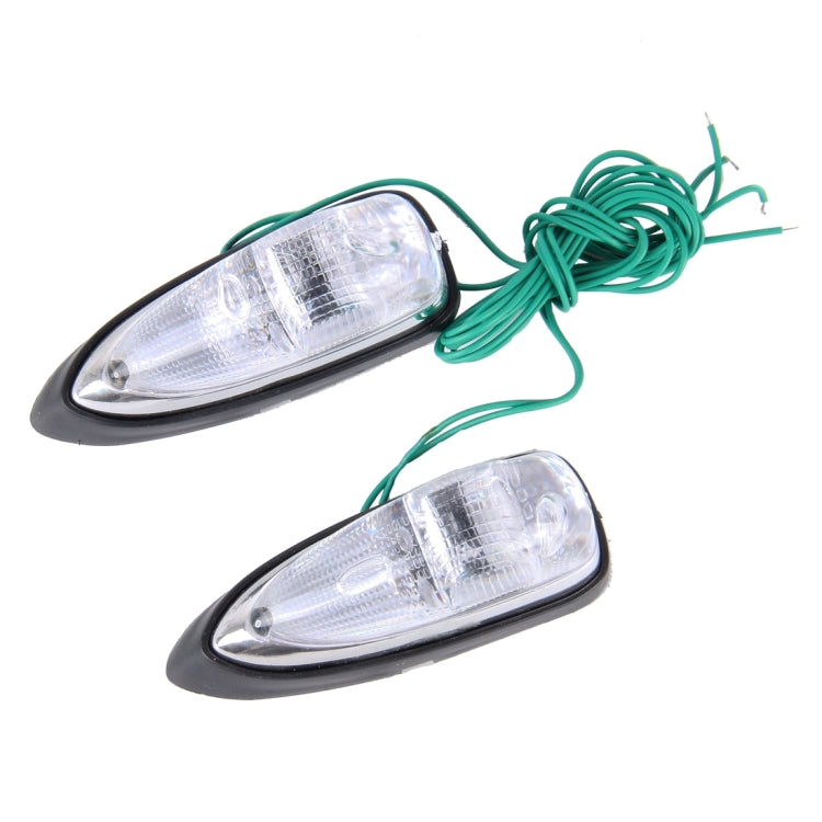 2PCS CEDAR 2W Clearance Light, DC 12V(Warm White)