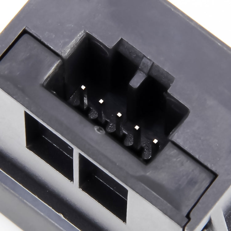 Car Fog Light 5 Pin On-Off Button Switch for Nissan Sylphy(Green Light)