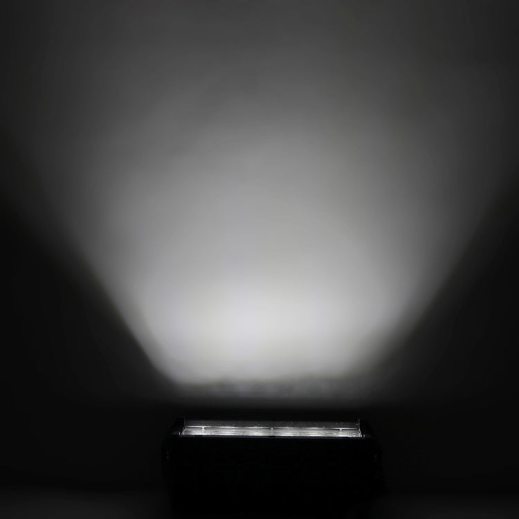 DC 10-30V 72W 7200LM 6000K Waterproof IP68 Vehicle Car Boat Marine External Work Lights Emergency Lights 30 Degrees Adjustable Spot Light LED Car Bulbs with 18 Intense CREE Lights (White Light)