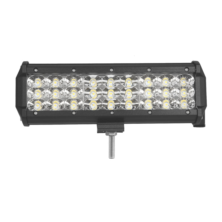 DC 10-30V 108W 10800LM 6000K Waterproof IP68 Vehicle Car Boat Marine External Work Lights Emergency Lights Adjustable 30 Degree Spot/60 Degree Flood Light LED Car Bulbs with 27 Intense CREE Lights (White Light)