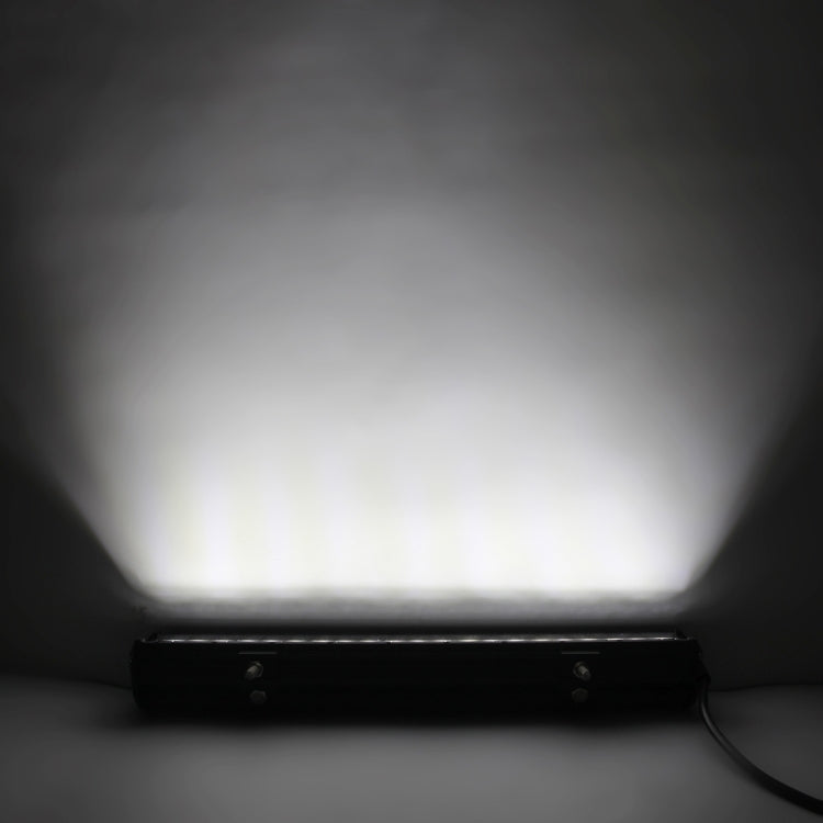 DC 10-30V 216W 21600LM 6000K Waterproof IP68 Vehicle Car Boat Marine External Work Lights Emergency Lights Adjustable 30 Degree Spot/60 Degree Flood Light LED Car Bulbs with 54 Intense CREE Lights(White Light)