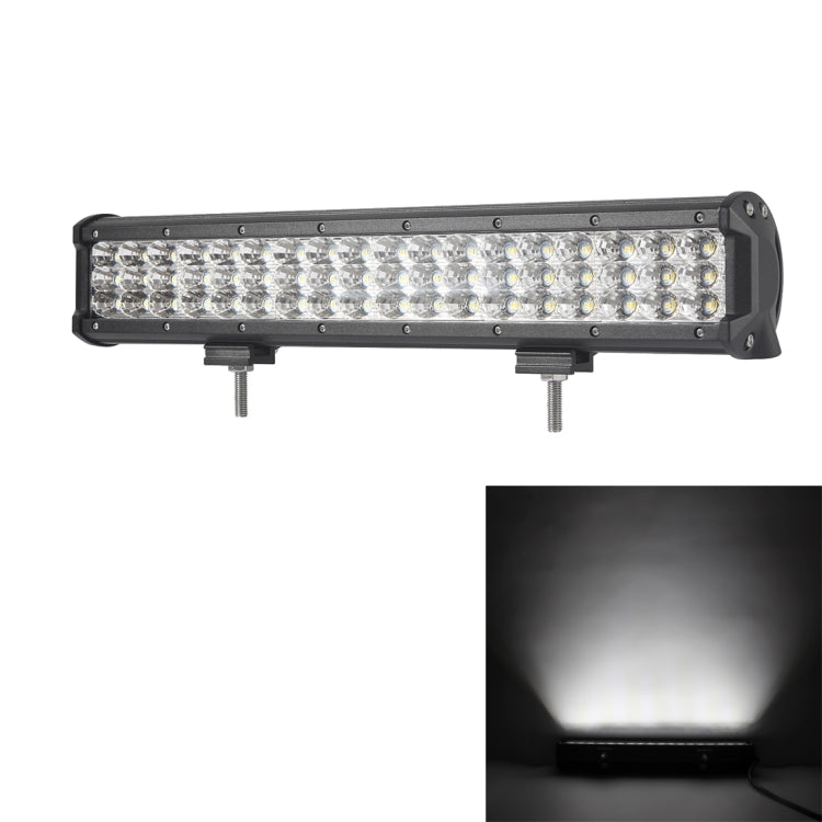 DC 10-30V 216W 21600LM 6000K Waterproof IP68 Vehicle Car Boat Marine External Work Lights Emergency Lights Adjustable 60 Degree Flood Light LED Car Bulbs with 54 Intense CREE Lights (White Light)