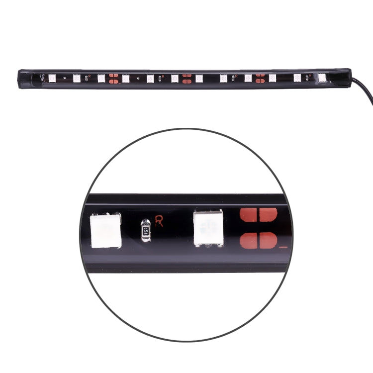 4 in 1 Universal Car LED Atmosphere Lights Colorful Lighting Decorative Lamp, with 48LEDs SMD-5050 Lamps, DC 12V 3.7W