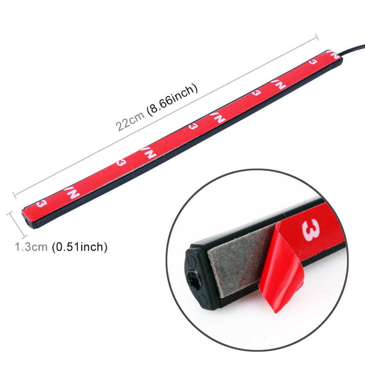 4 in 1 Universal Car LED Atmosphere Lights Colorful Lighting Decorative Lamp, with 48LEDs SMD-5050 Lamps, DC 12V 3.7W