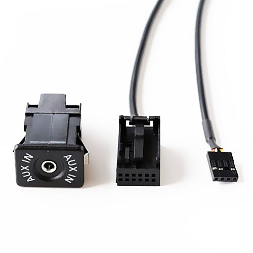 AUX Interface + Wiring Hardness for BMW MINI ONE COOPER E39 E53 X5Z4 E85 E86 X3 E83, Cable Length: 1.5m