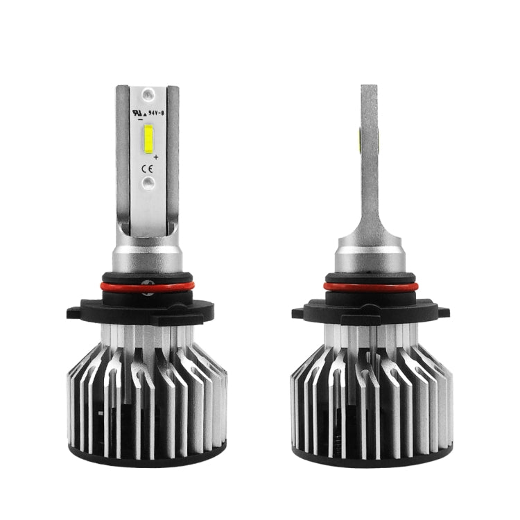 S6 2 PCS HB4 / 9006 30W 3800LM 6000K IP68 LED Headlight Bulbs High Beam Conversion Kit DC 9-36V(White Light)