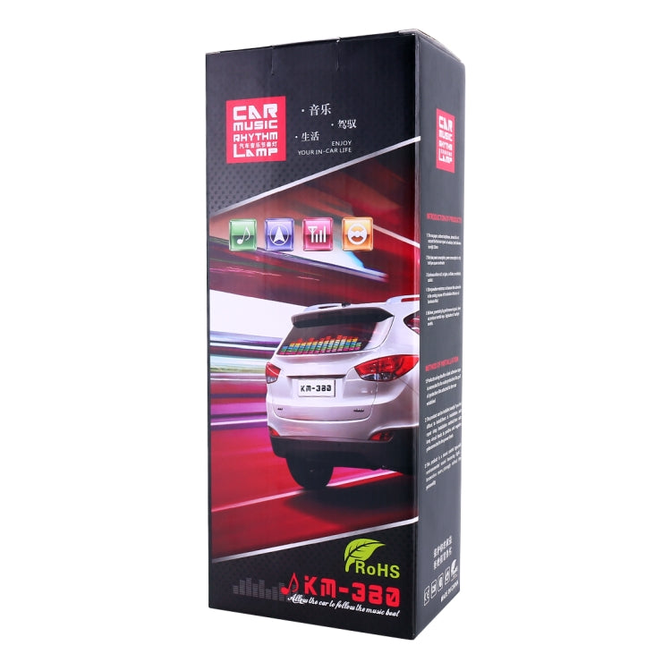 Rear Windshield Horse Shape Decorative Light Music Rhythm Light, Cable Length: 3m