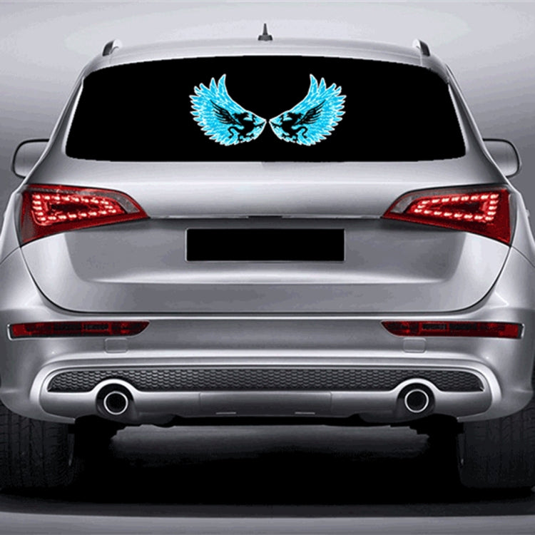 Rear Windshield Horse Shape Decorative Light Music Rhythm Light, Cable Length: 3m