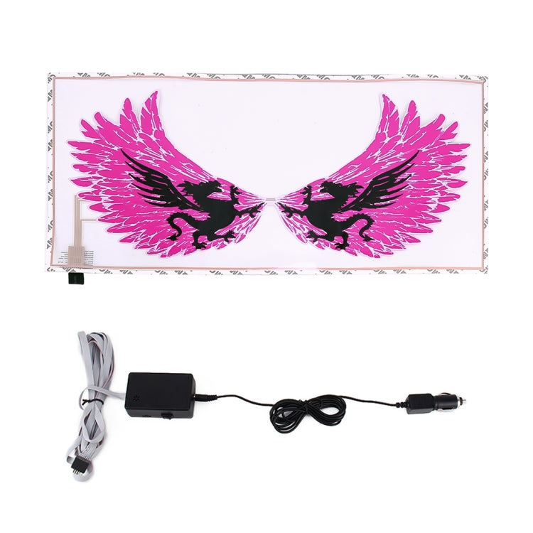 Rear Windshield Horse Shape Decorative Light Music Rhythm Light, Cable Length: 3m