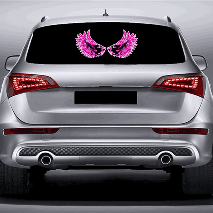 Rear Windshield Horse Shape Decorative Light Music Rhythm Light, Cable Length: 3m