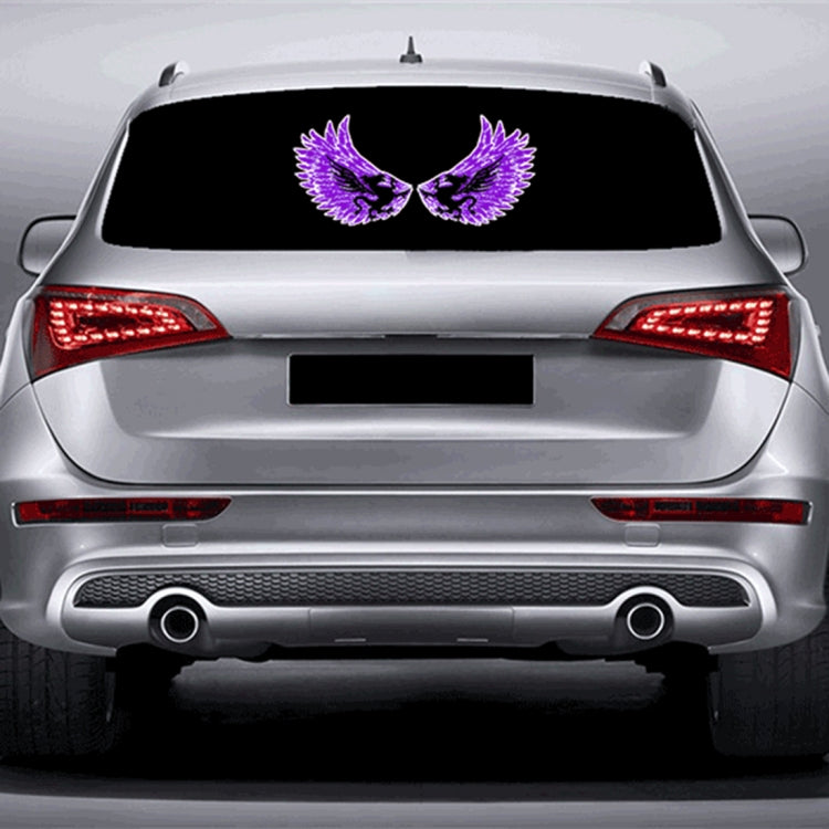 Rear Windshield Horse Shape Decorative Light Music Rhythm Light, Cable Length: 3m