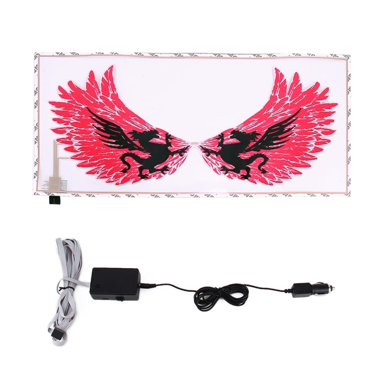 Rear Windshield Horse Shape Decorative Light Music Rhythm Light, Cable Length: 3m